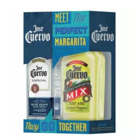 Jose Cuervo Especial Silver Tequila W/Margarita Mix 750ml