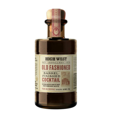 High West Old Fashioned Barrel Finished Cocktail 375ml