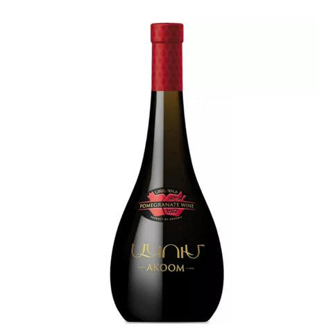 Akoom Pomegranate Semisweet Red Wine 750ml