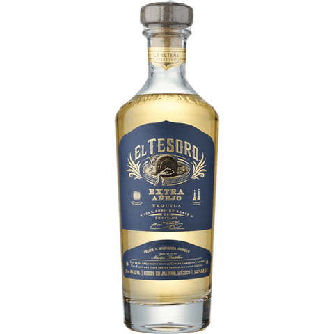 El Tesoro Extra Añejo Tequila 750ml Bottle