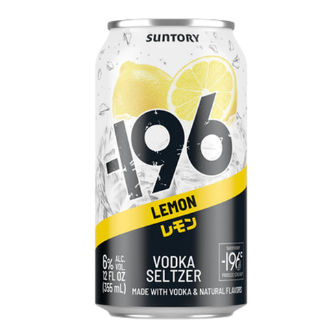 '-196 Lemon Vodka Seltzer 12 oz can