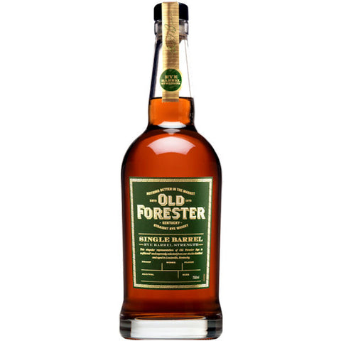 Old Forester Single Barrel Barrel Strength Rye Whisky
