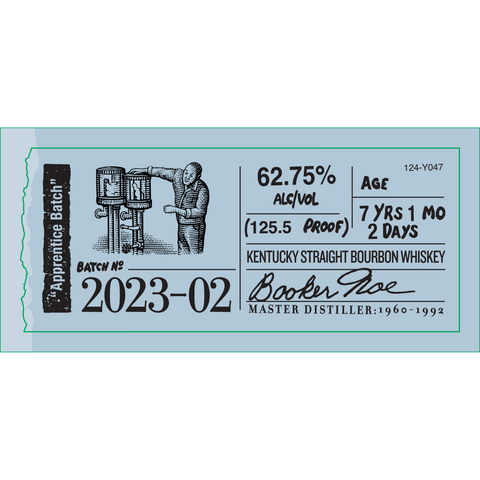 Booker's 2023-02 Apprentice Batch Bourbon
