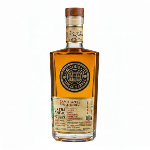 Campo Azul 2013 Single Barrel Single Cask Extra Añejo Tequila Front View