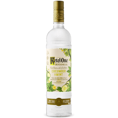 KettleOne Cucumber and Mint Front