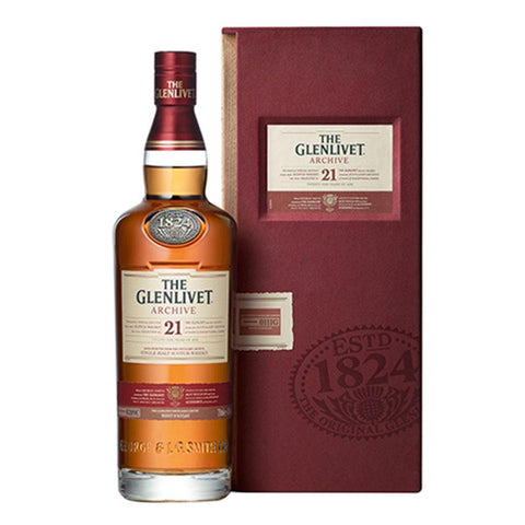 The Glenlivet Archive 21 Year Single Malt Scotch Whisky 750ml Bottle