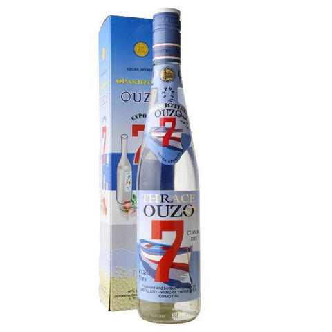 Thrace Ouzo 7 Greek Aperitif
