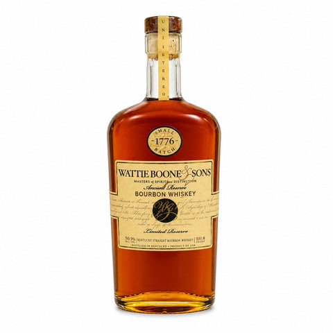 Wattie Boone & Sons Ancient Reserve Bourbon Whiskey 750ml