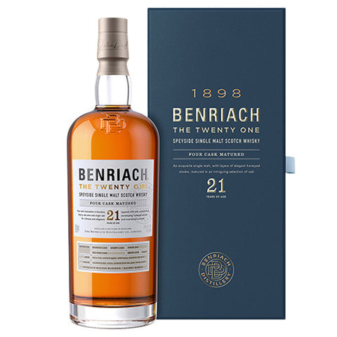 Benriach 21 Year Old Speyside Single Malt Scotch Whisky