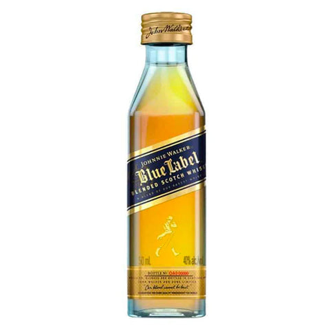 Johnnie Walker Blue Label Scotch Whisky Miniature 50ml Bottle