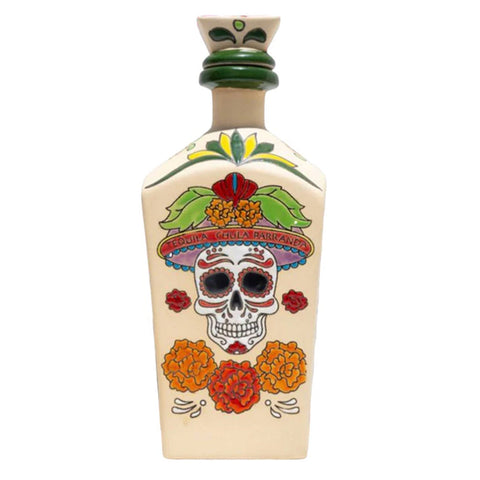 Chula Parranda Añejo Tequila Dia de los Muertos Edition Back
