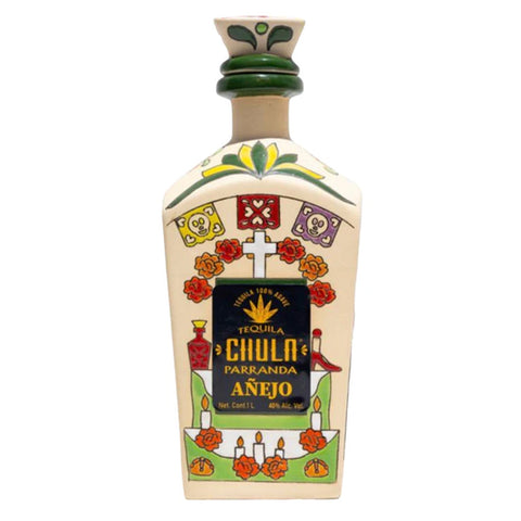 Chula Parranda Añejo Tequila Dia de los Muertos Edition Front