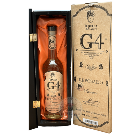 G4 Dia de Los Muertos 2023 Limited Edition Reposado De Madera Tequila Bottle