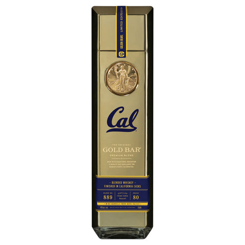 Cal Bears Gold Bar Limited Edition Whiskey Blend No. 889