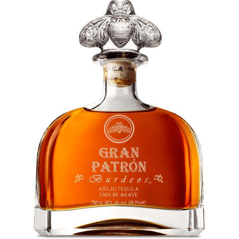 Gran Patrón Burdeos Tequila 750 ml bottle.