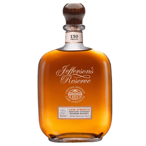 Jefferson's Reserve Cask Strength Limited Edition Bourbon Whiskey