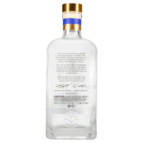 LALO High Proof Limited Edition Blanco Tequila