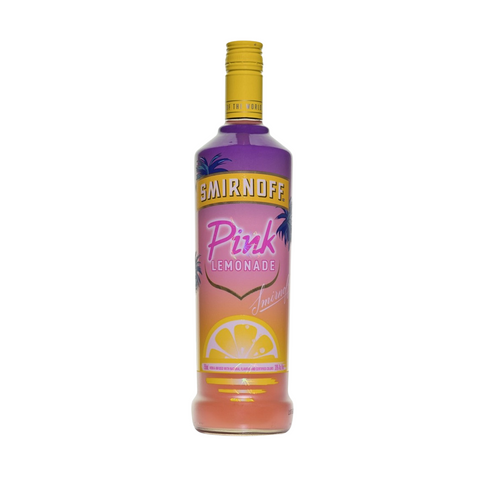 Smirnoff Pink Lemonade Flavored Vodka Old Design