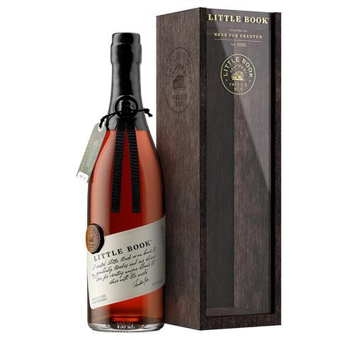 Little Book Chapter 9: 'None For Granted' Bourbon Whiskey Bottle and Display Box