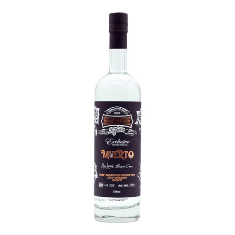 Siempre Exclusivo Muerto Blanco Tequila Bottle