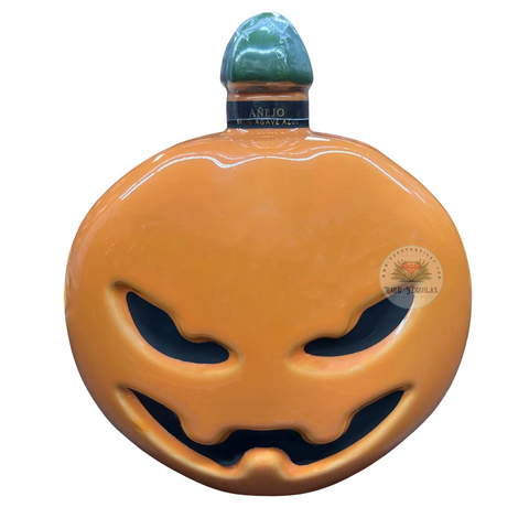 Tierra Sagrada Añejo Tequila - Halloween Edition Ceramic Pumpkin Bottle