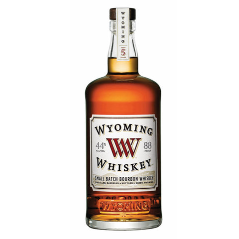 Wyoming Small Batch Bourbon Whiskey front of bottle