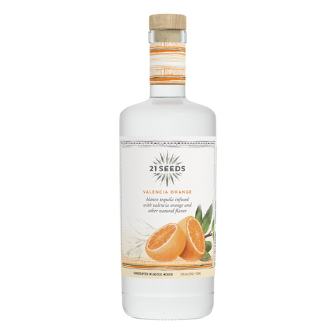 21 Seeds Valencia Orange Blanco Tequila