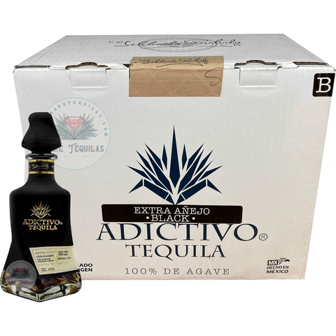 Adictivo Black Extra Añejo tequila case, Adictivo Tequila black case, Adicitvo Extra Añejo case, Adictivo Tequila Extra Añejo Black case, Buy Adictivo Tequila case, Adictivo tequila by the case.