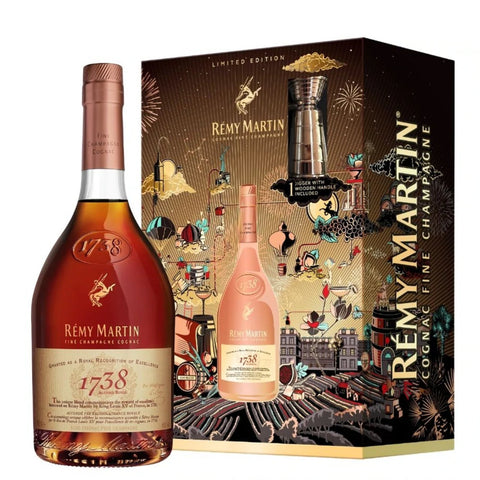 Remy Martin 1738 Accord Royal Cognac W/Jigger 750ml