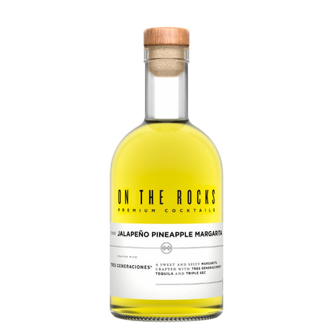 On The Rocks Jalapeno Pineapple Margarita 375ml