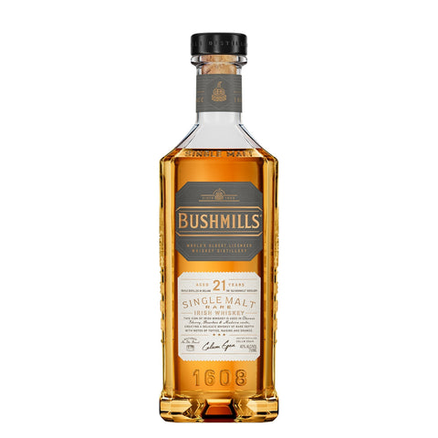 Bushmills 21 Yr Rare Single Malt Irish Whiskey 750ml