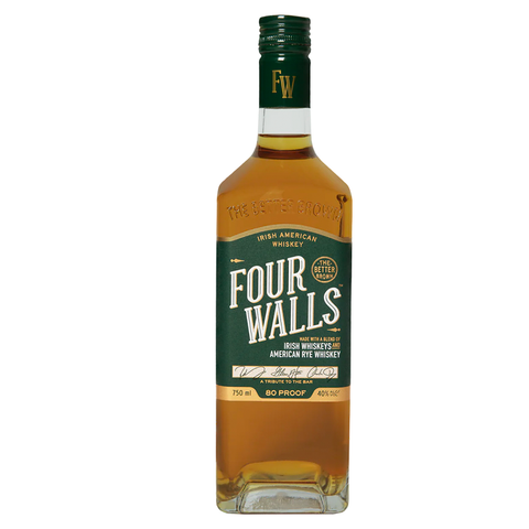 Four Walls Irish American Rye Whiskey by Charlie Day